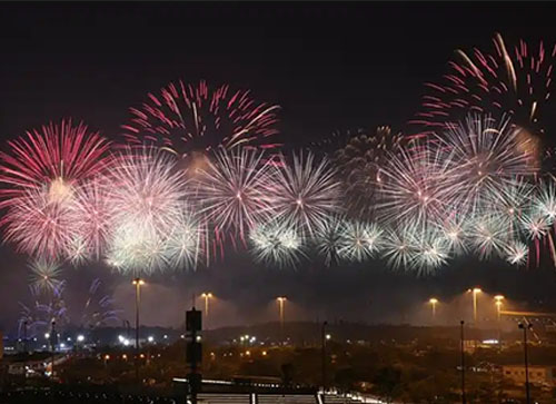 无为市焰火晚会